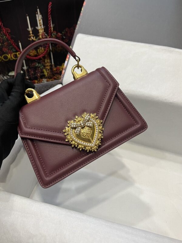 Dolce & Gabbana Heart Bow Chain Handbag