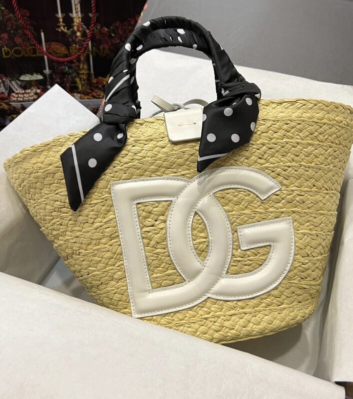 Dolce & Gabbana Rattan Woven Bag