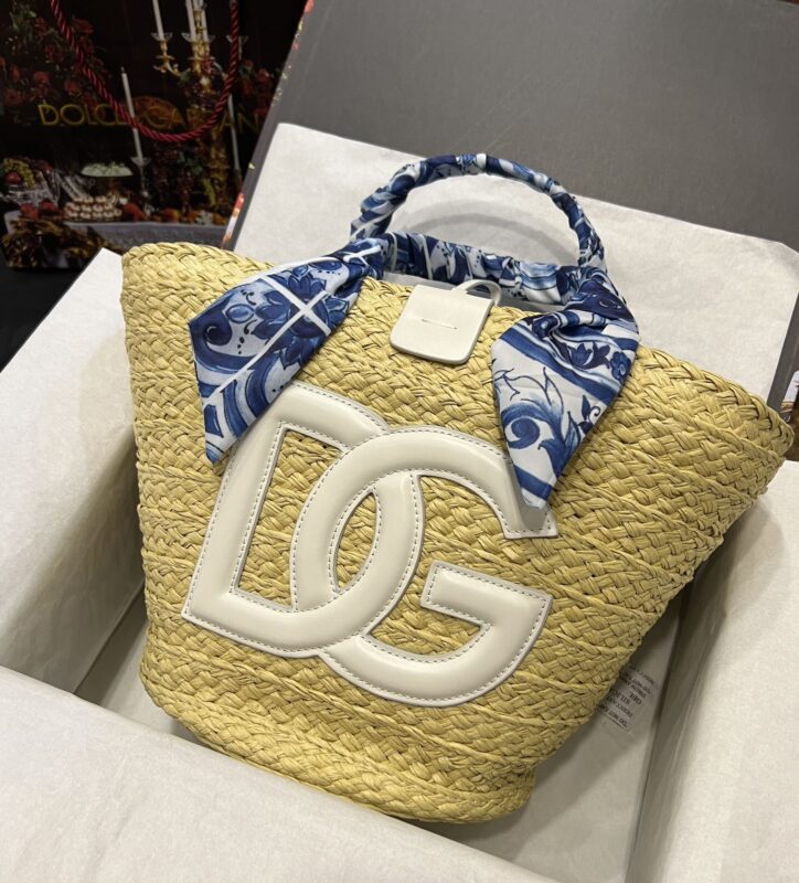 Dolce & Gabbana Rattan Woven Bag