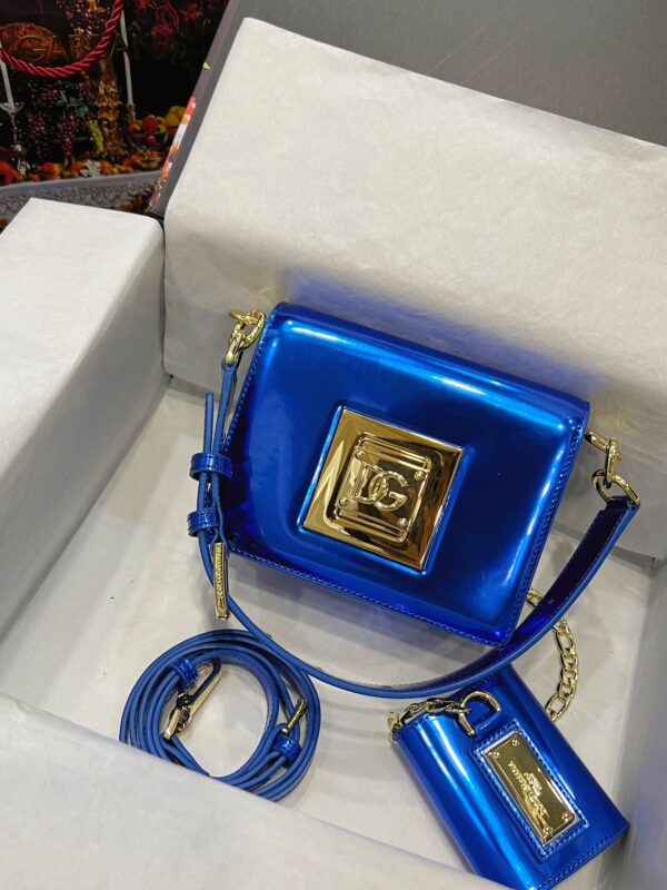 Dolce & Gabbana Blue Underarm Bag