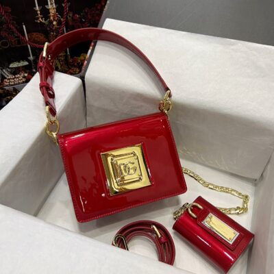 Dolce & Gabbana Red Underarm Bag