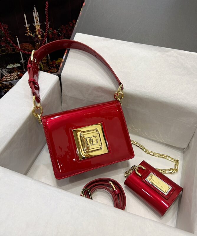 Dolce & Gabbana Red Underarm Bag