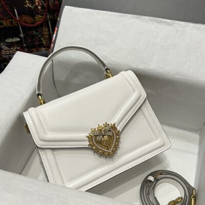 Dolce & Gabbana 24 Heart Buckle Bag