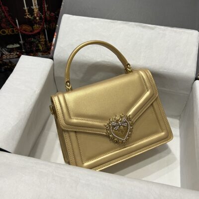Dolce & Gabbana 24 Heart Buckle Bag