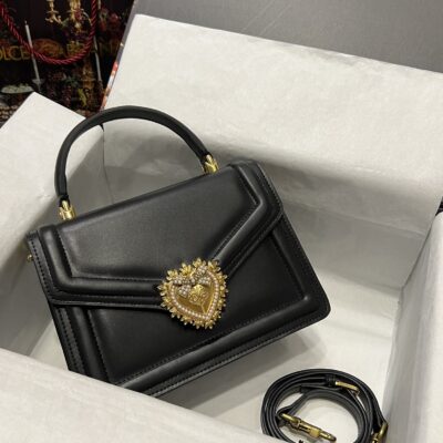 Dolce & Gabbana 24 Heart Buckle Bag