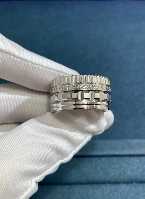 Boucheron ring, white gold