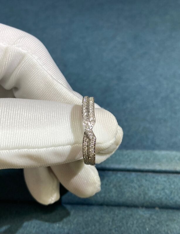 HW Full Diamond Ring, Platinum