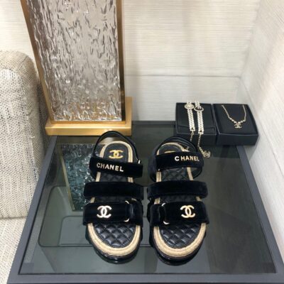 Chanel 2023 Spring/Summer Velcro Sandals
