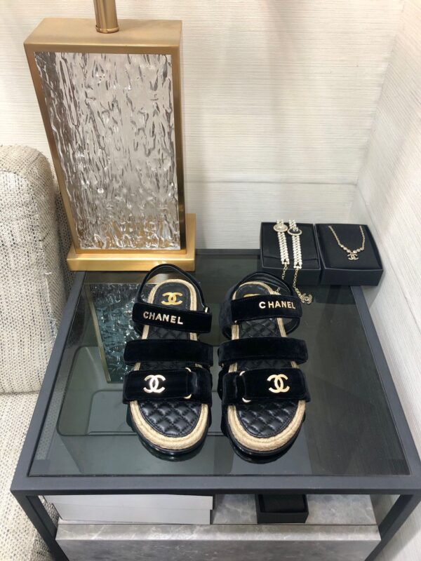 Chanel 2023 Spring/Summer Velcro Sandals