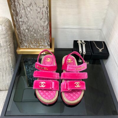 Chanel 2023 Spring/Summer Velcro Sandals