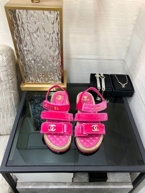 Chanel 2023 Spring/Summer Velcro Sandals