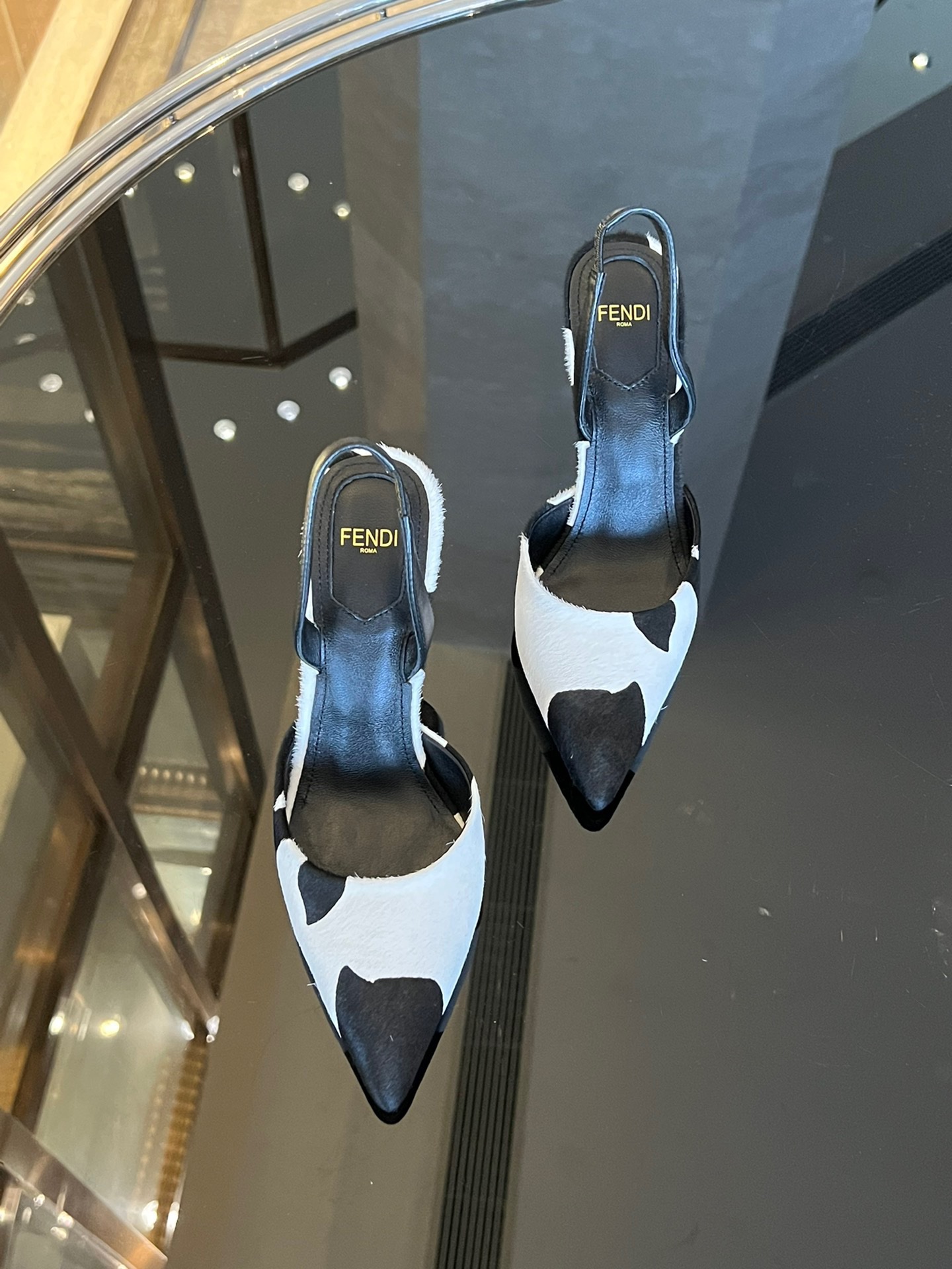 Fendi Slingback High Heels - Image 6