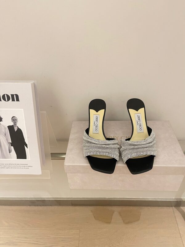 Jimmy Choo Rhinestone High-heel