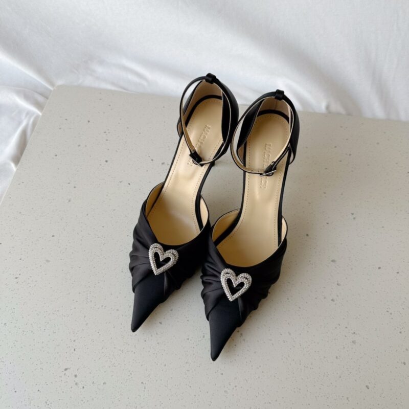 Mach & Mach Rhinestone High-heels