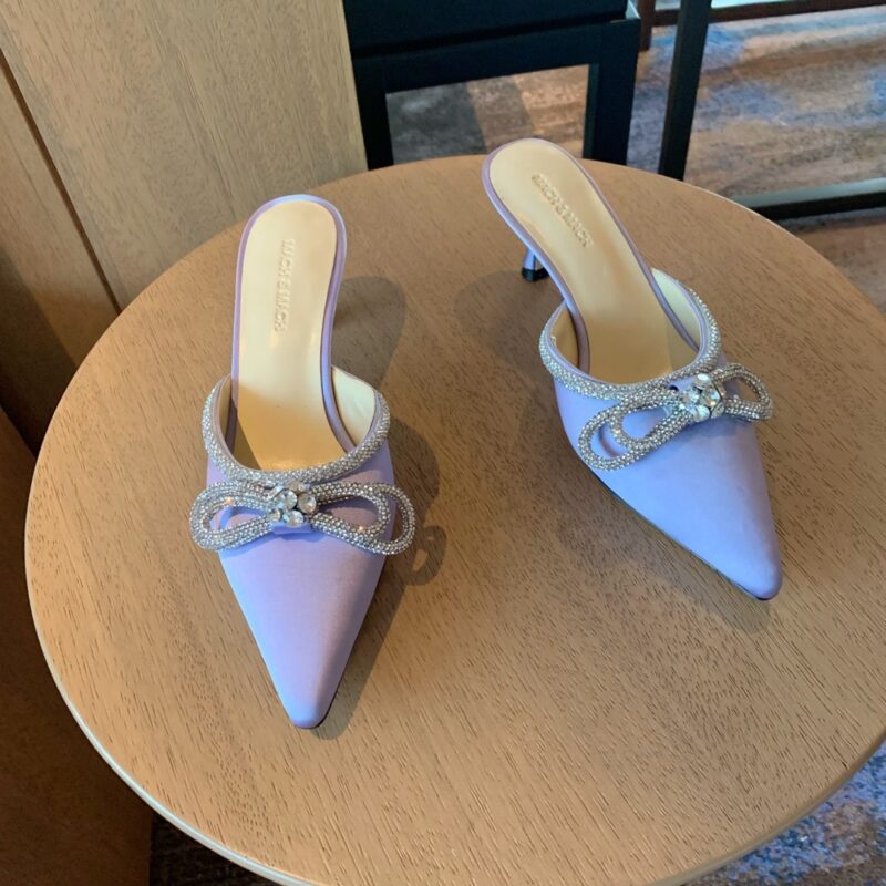 Mach & Mach Rhinestone High-heels