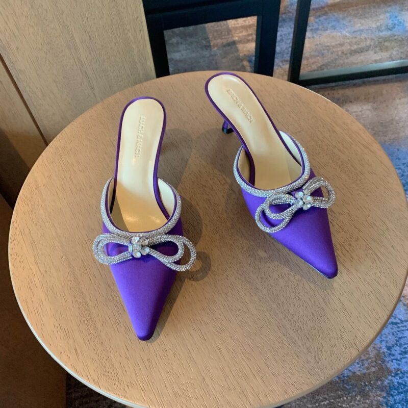 Mach & Mach Rhinestone High-heels