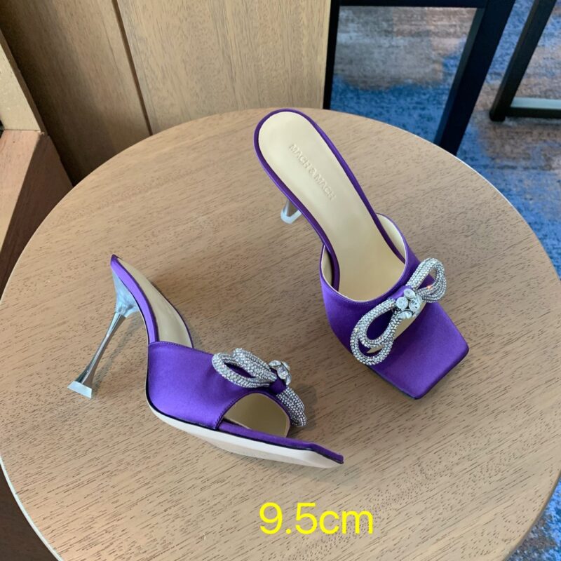 Mach & Mach Rhinestone High-heels