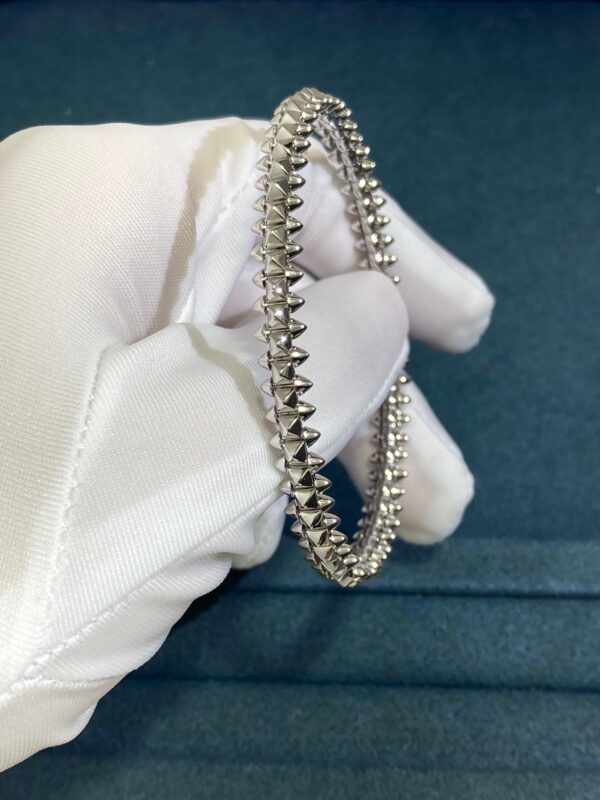 Cartier Stud Bracelet, White Gold