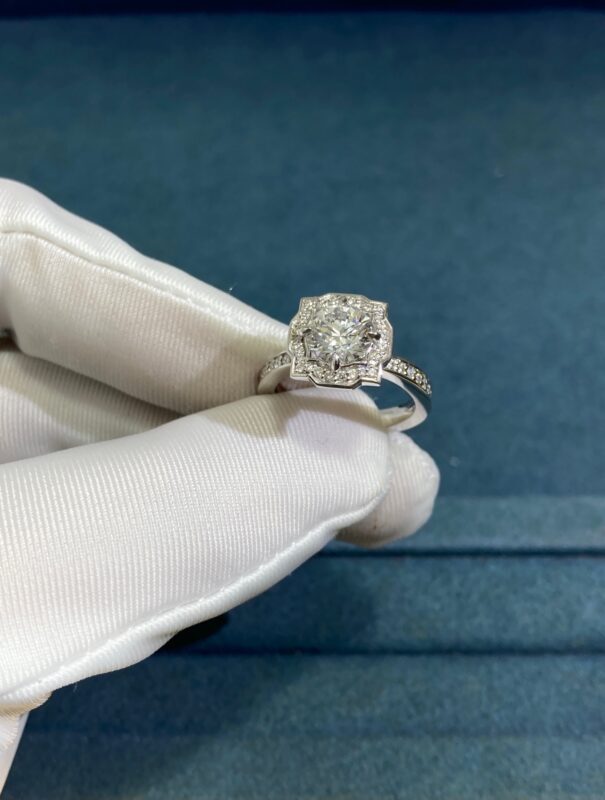 HW Diamond Ring, White Gold