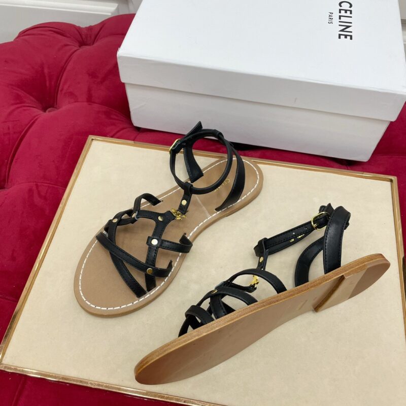 Celine Roman Strappy Sandals