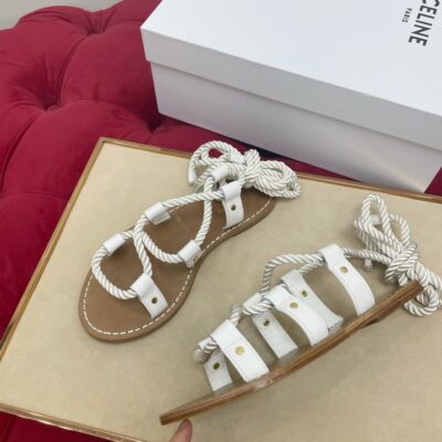 Celine Roman Strappy Sandals