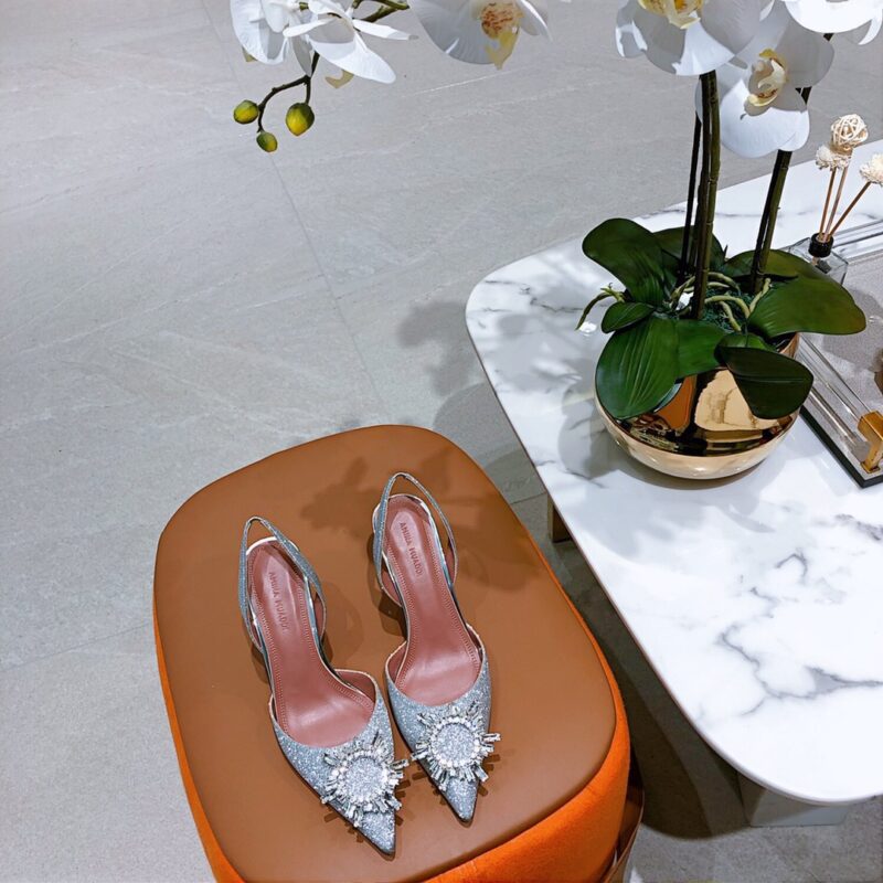 Amina Muaddi High-heel