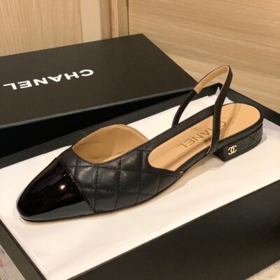 Chanel Slingback Sandals