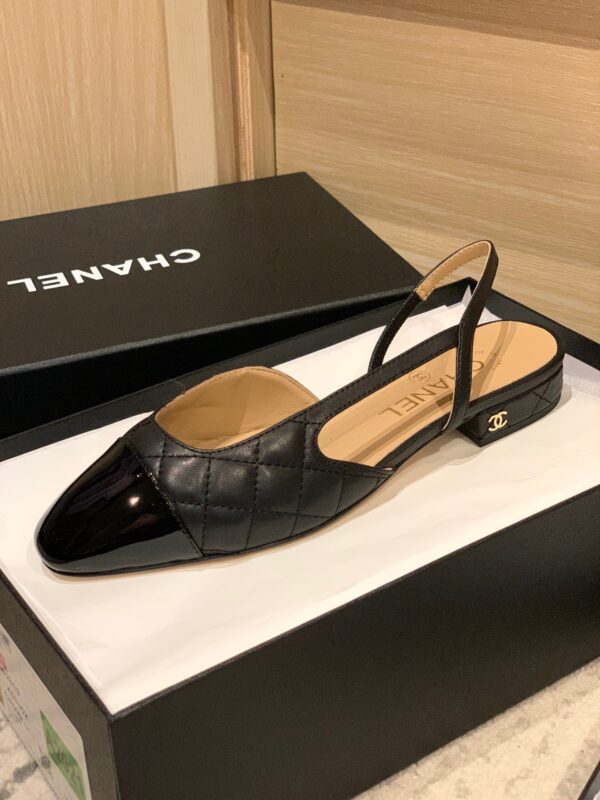 Chanel Slingback Sandals