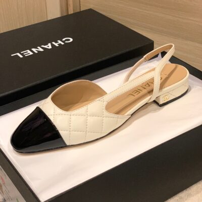 Chanel Slingback Sandals