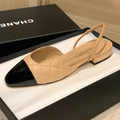 Chanel Slingback Sandals