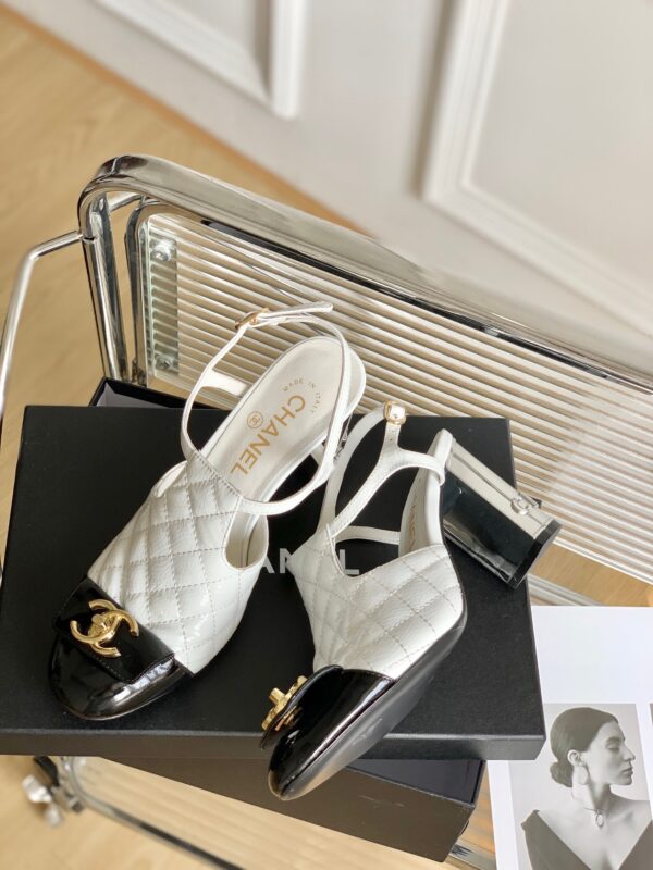 Chanel Slingback High-heeled Sandals