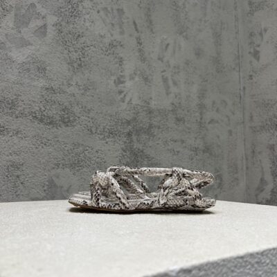 Bottega Veneta Snakeskin Sandals