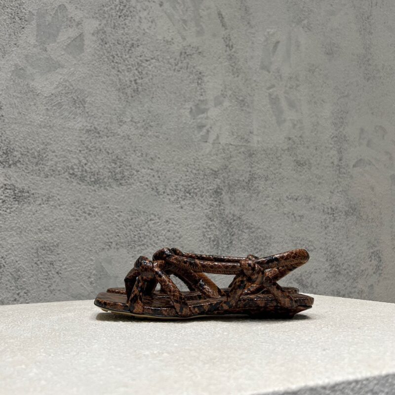 Bottega Veneta Snakeskin Sandals