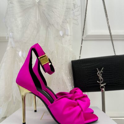 Balmain High-heeled Slingback Sandals