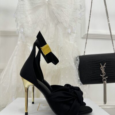Balmain High-heeled Slingback Sandals