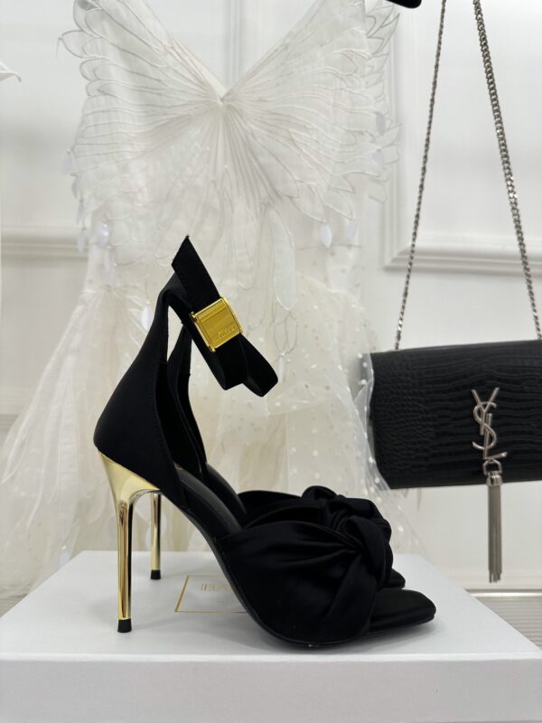 Balmain High-heeled Slingback Sandals