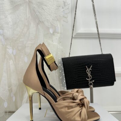 Balmain High-heeled Slingback Sandals