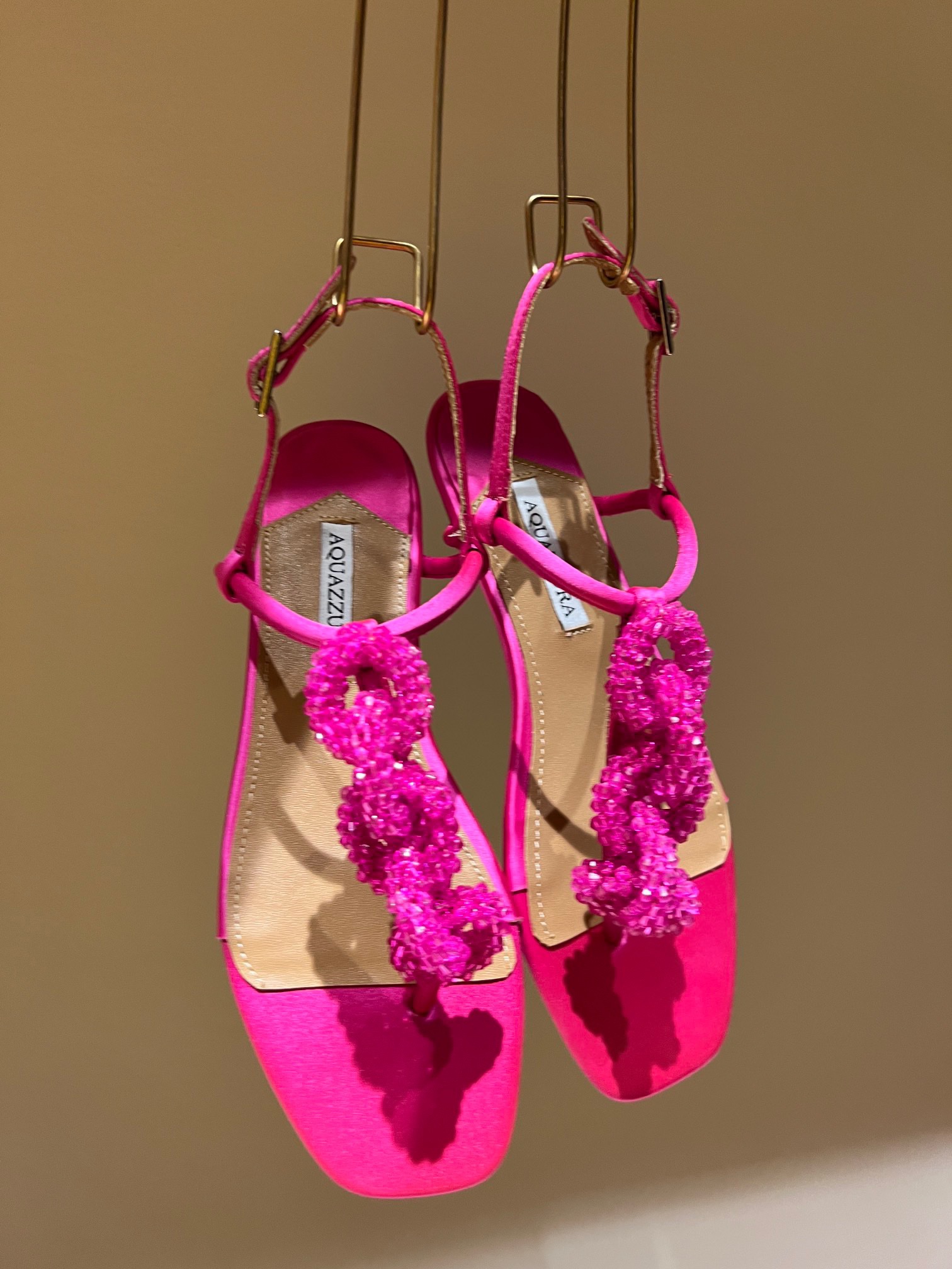 Aquazzura Rhinestone High-heeled Sandals