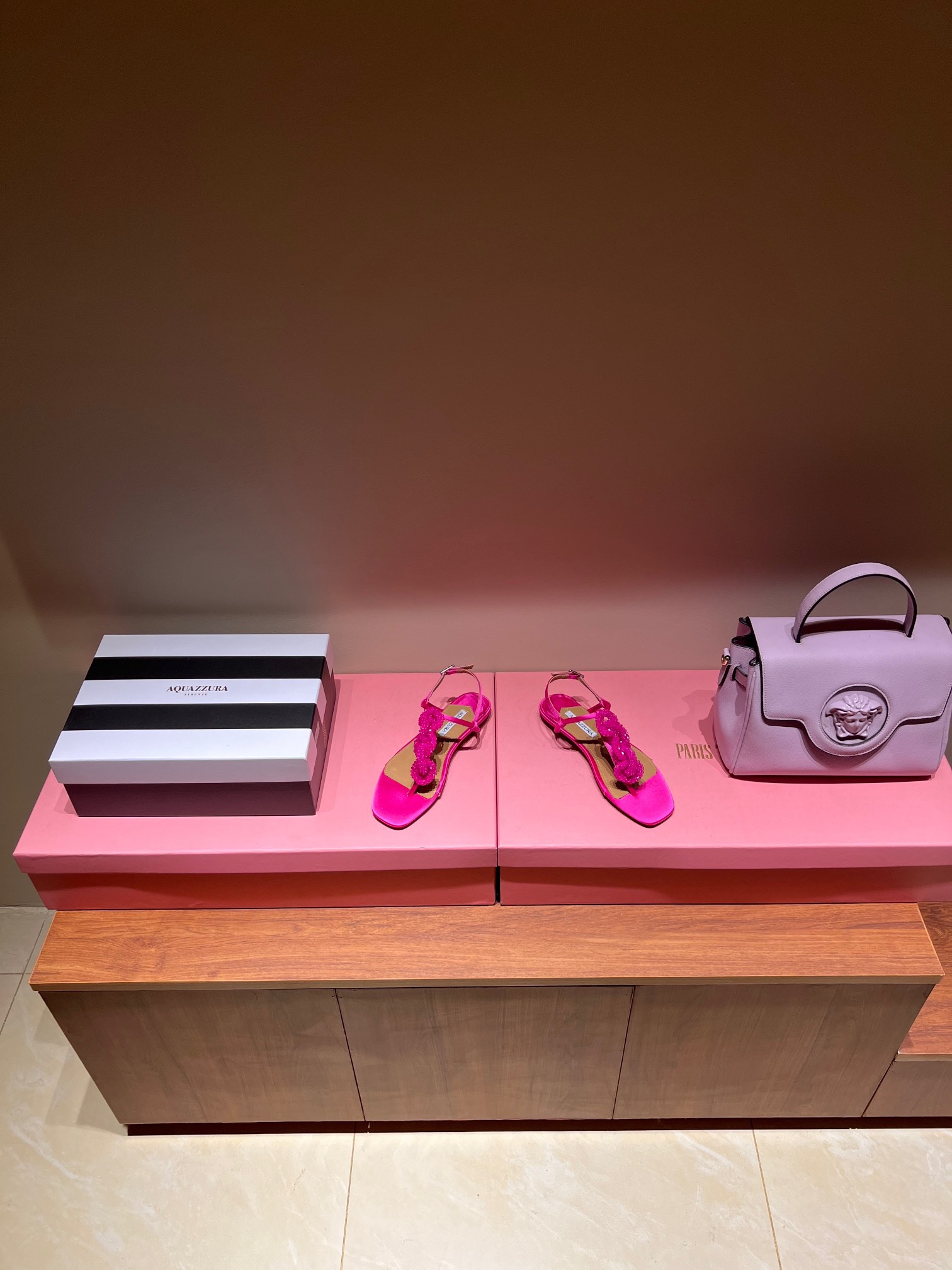 Aquazzura Rhinestone High-heeled Sandals - Image 4