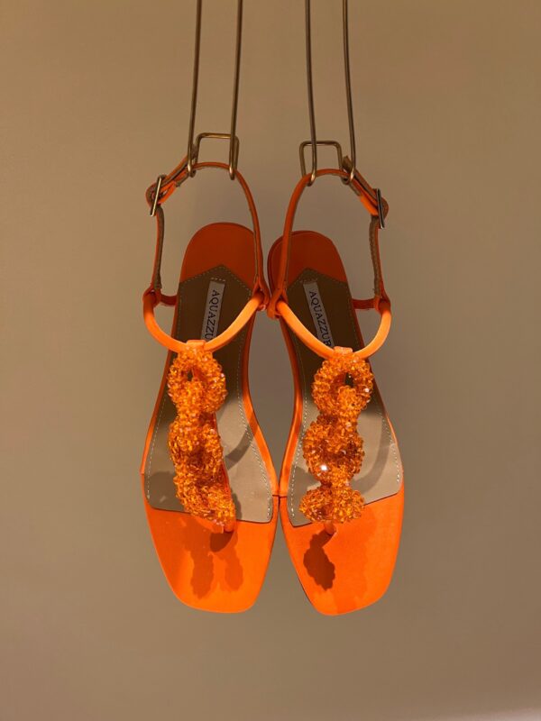 Aquazzura Rhinestone High-heeled Sandals