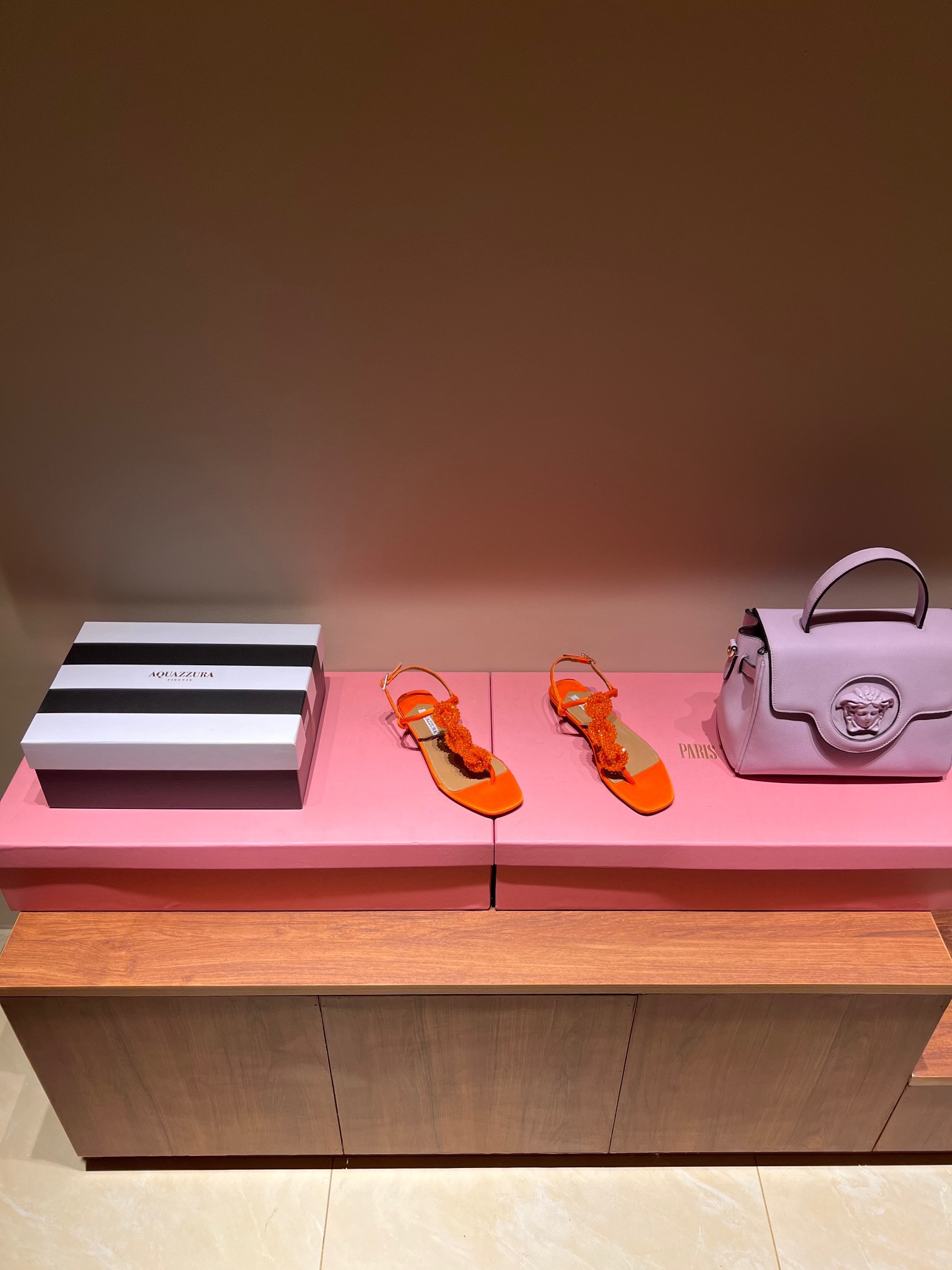 Aquazzura Rhinestone High-heeled Sandals - Image 5