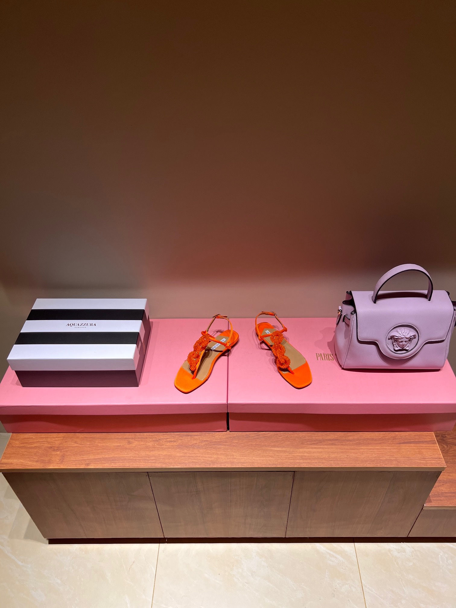 Aquazzura Rhinestone High-heeled Sandals - Image 6