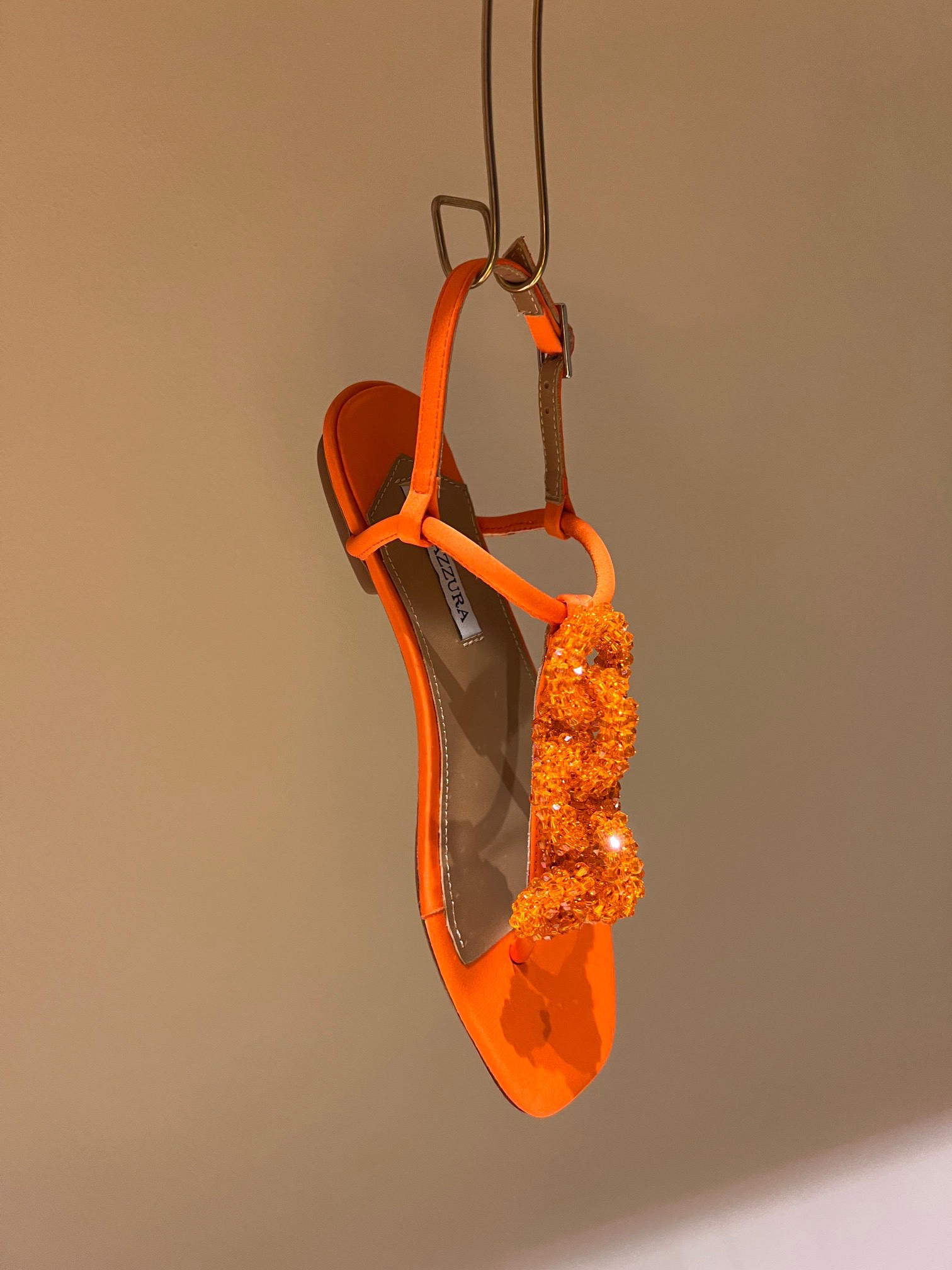 Aquazzura Rhinestone High-heeled Sandals - Image 4