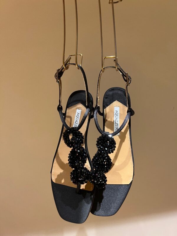 Aquazzura Rhinestone High-heeled Sandals