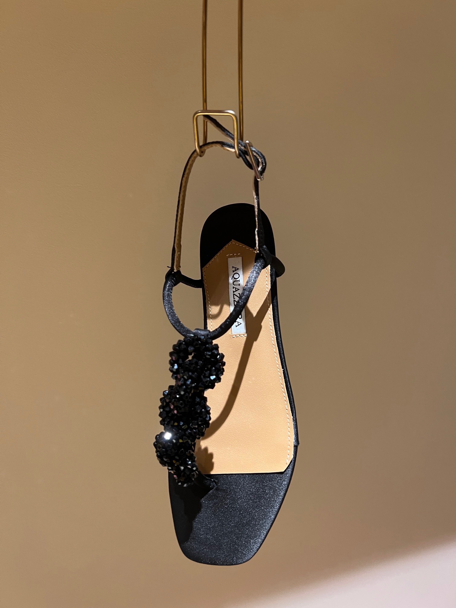 Aquazzura Rhinestone High-heeled Sandals - Image 3