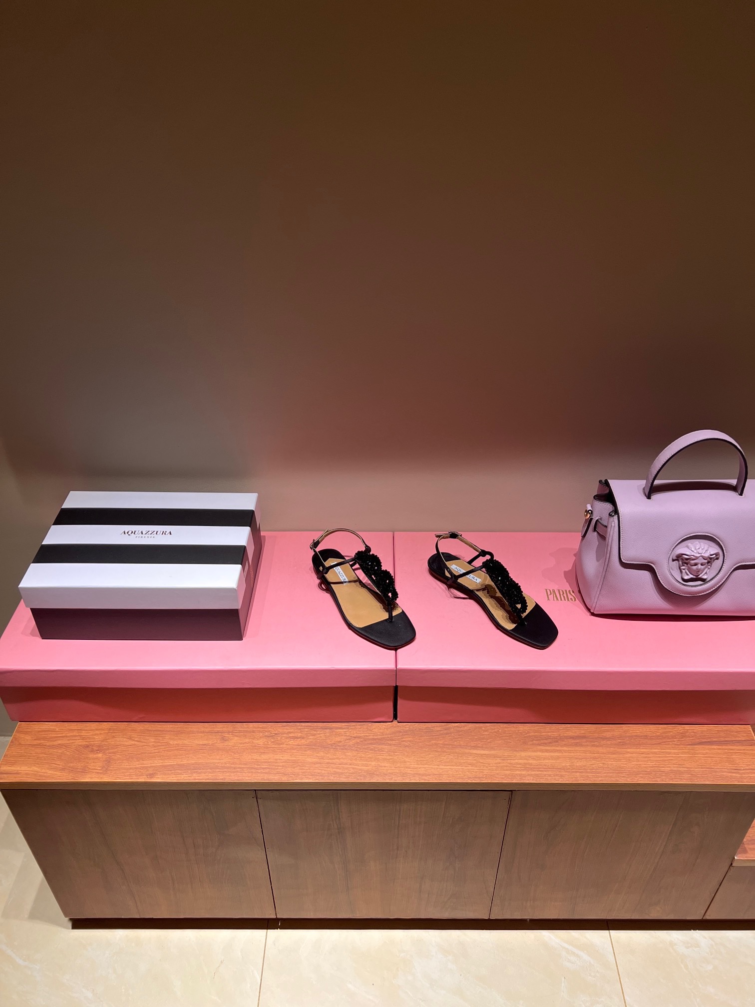 Aquazzura Rhinestone High-heeled Sandals - Image 4