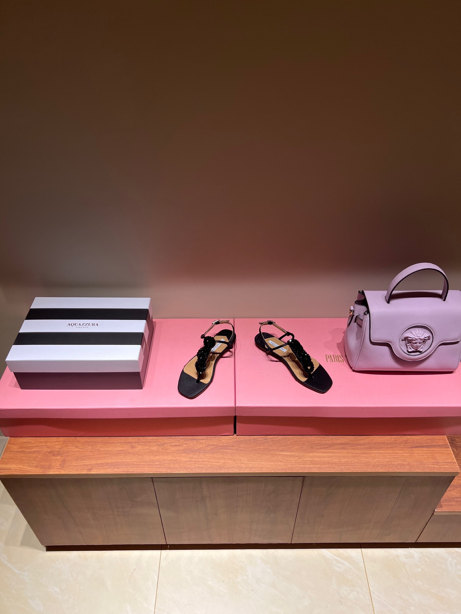 Aquazzura Rhinestone High-heeled Sandals - Image 5