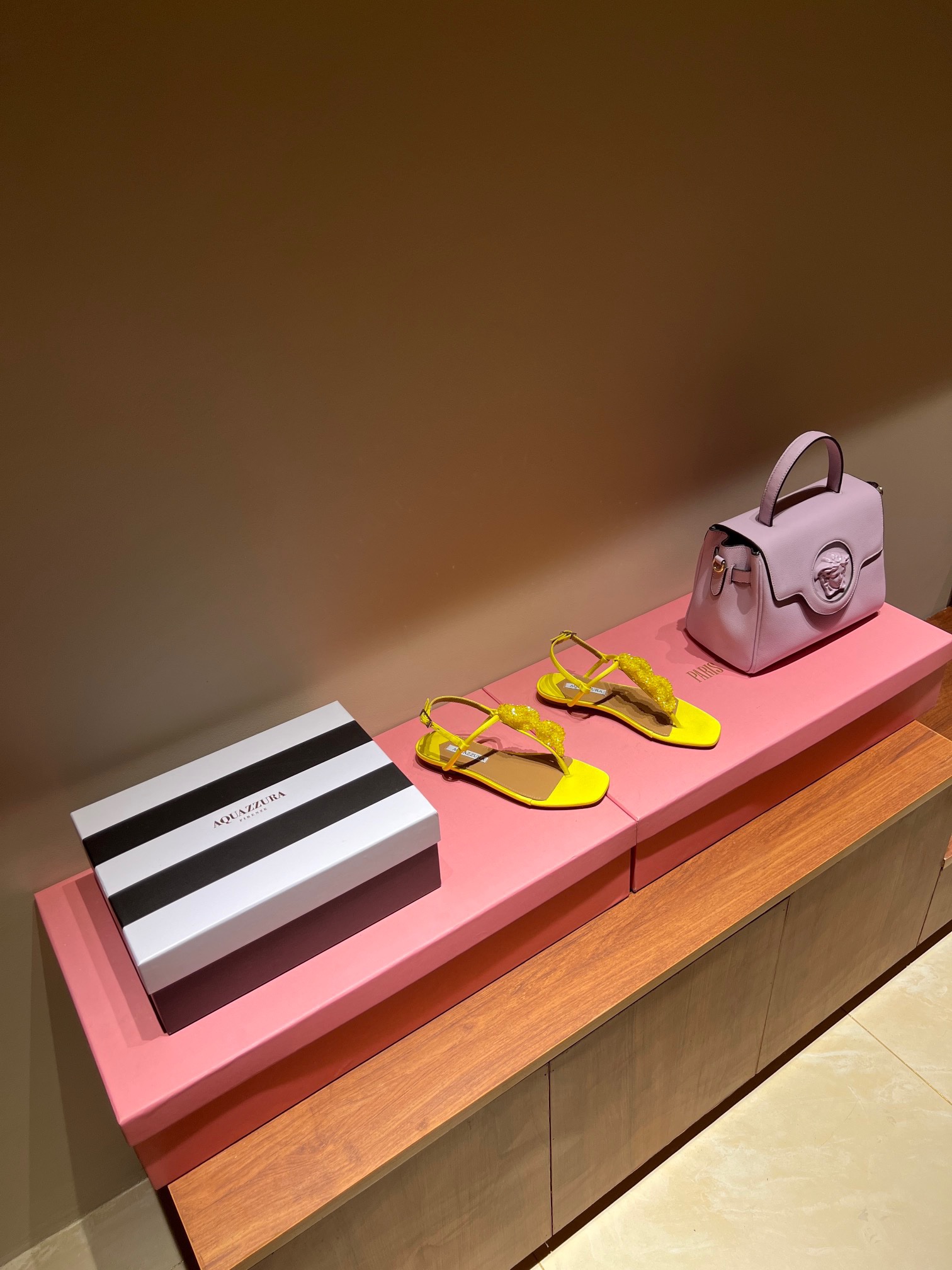 Aquazzura Rhinestone High-heeled Sandals - Image 2