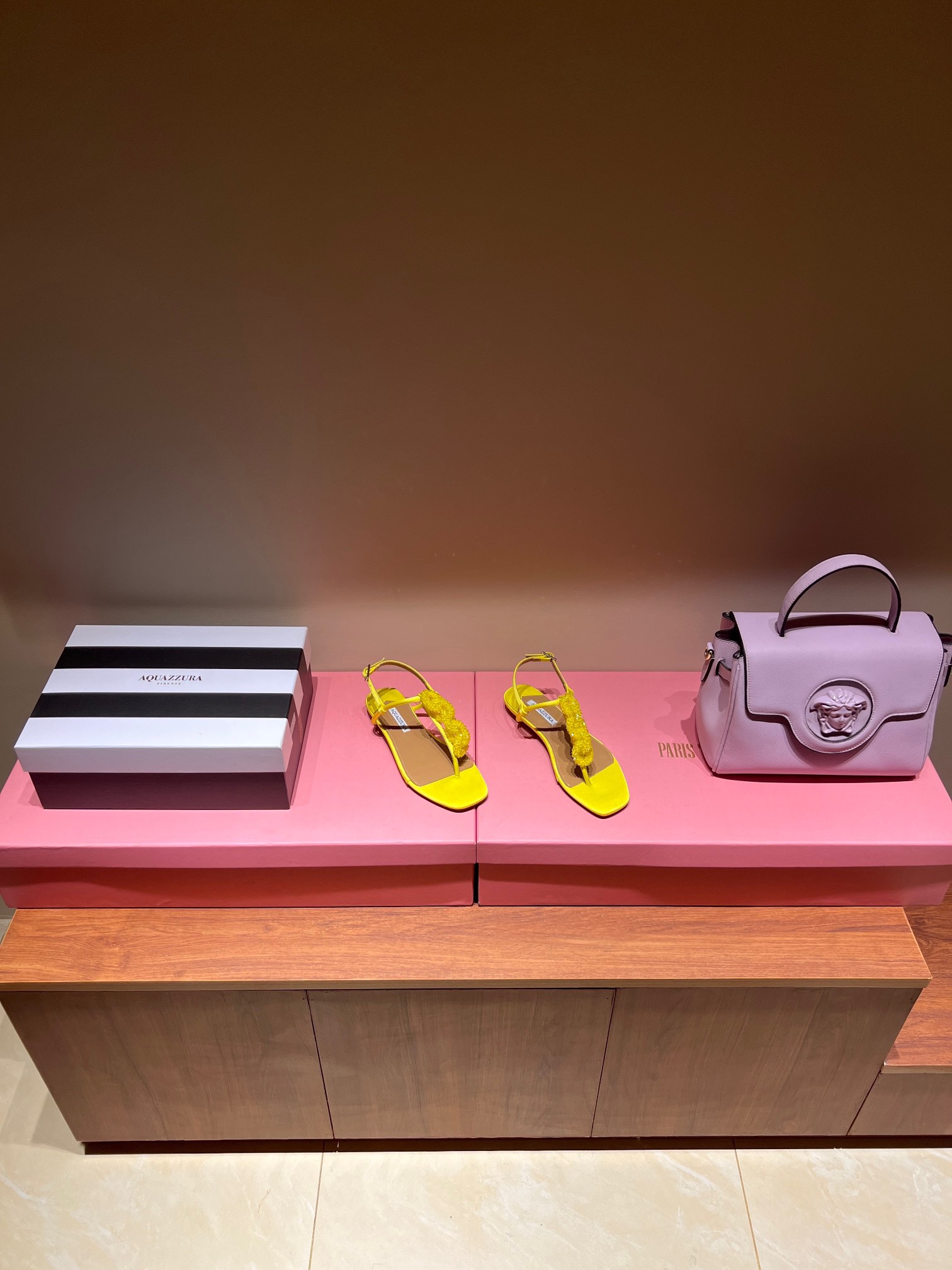 Aquazzura Rhinestone High-heeled Sandals - Image 4