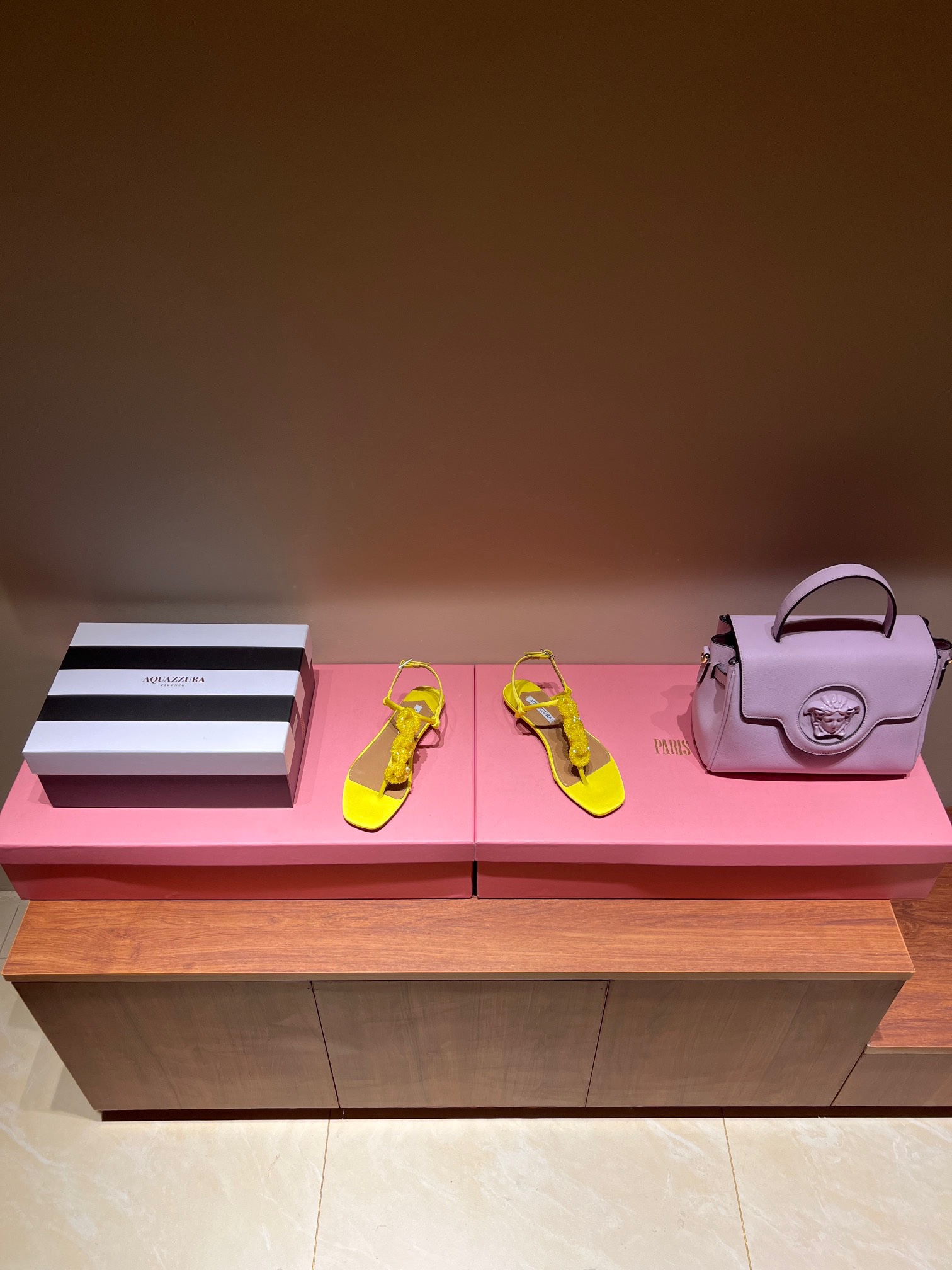 Aquazzura Rhinestone High-heeled Sandals - Image 5